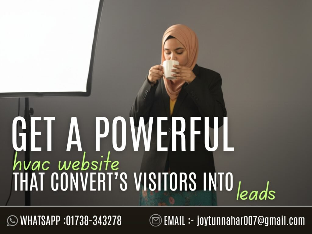 Broussard HVAC contractor web development