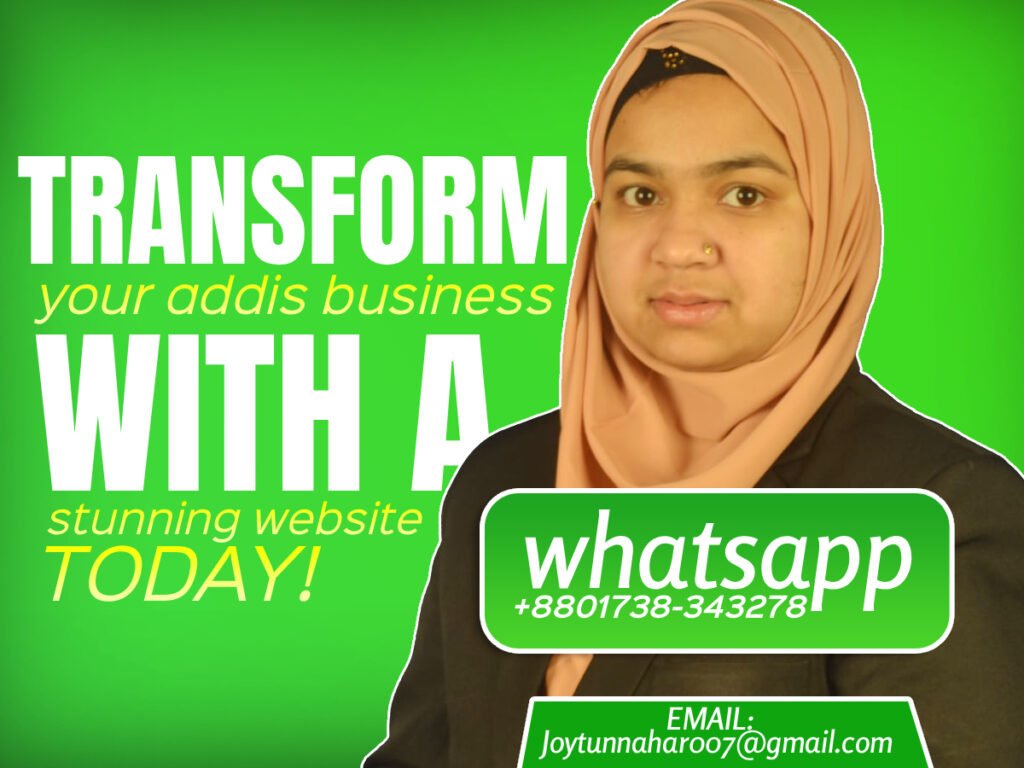 Professional Addis home improvement contractor website design