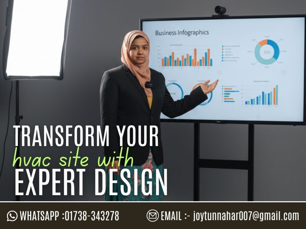 Shenandoah HVAC website design by MST Joytunnahar