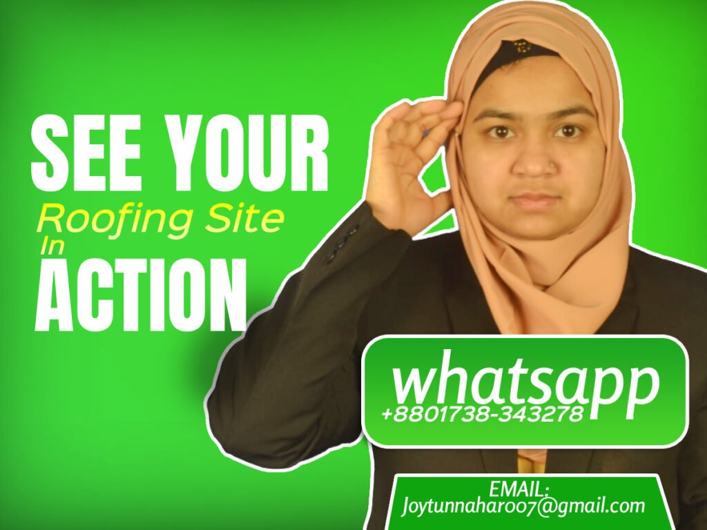 Shenandoah roofing company website redesign preview