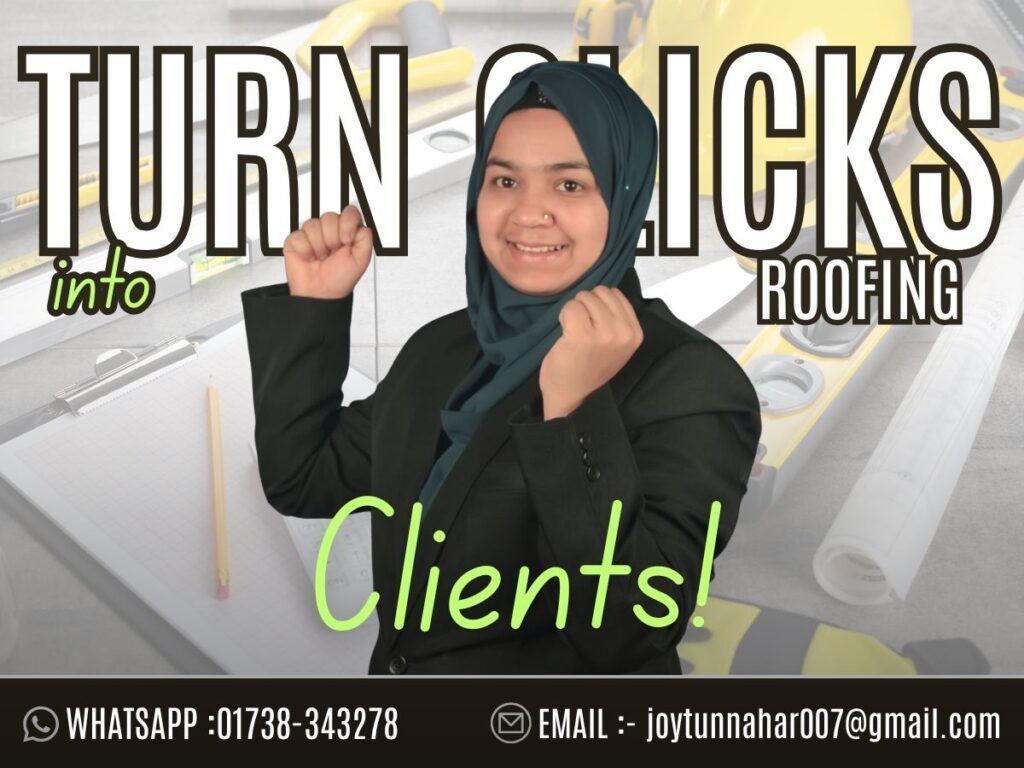 Sorrento roofing website design layout